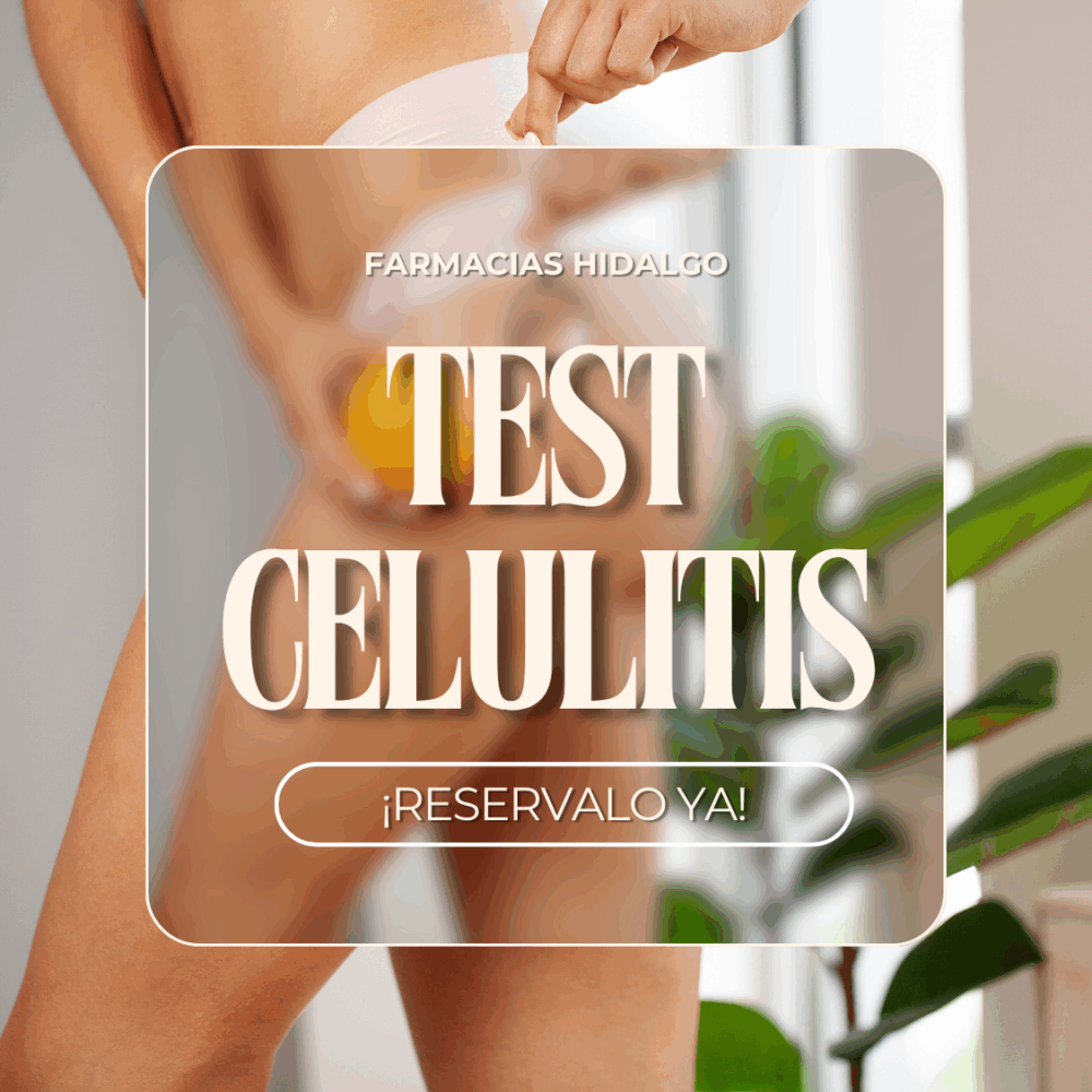 Reserva del Test de Celulitis para realizar en Farmacias Hidalgo