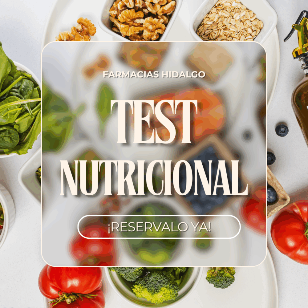 Reserva del Test Nutricional para realizar en las Farmacias Hidalgo