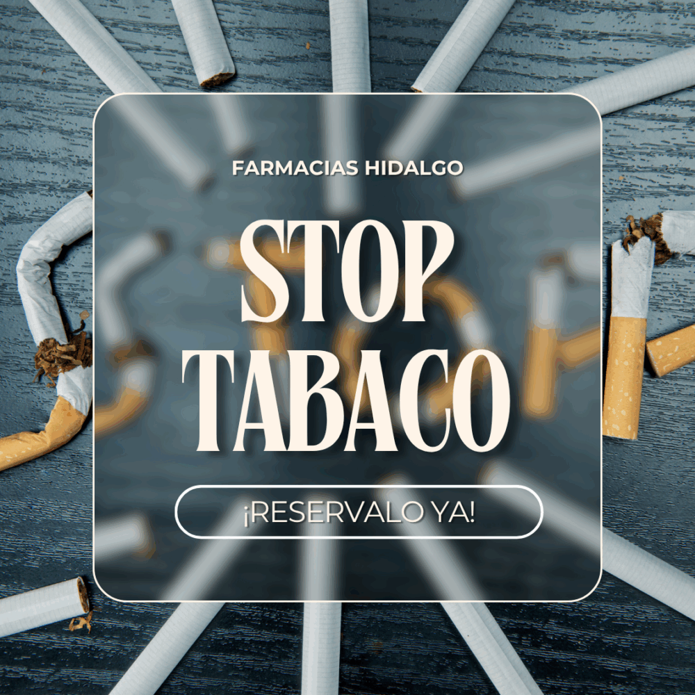 Reserva Stop Tabaco en Farmacias Hidalgo