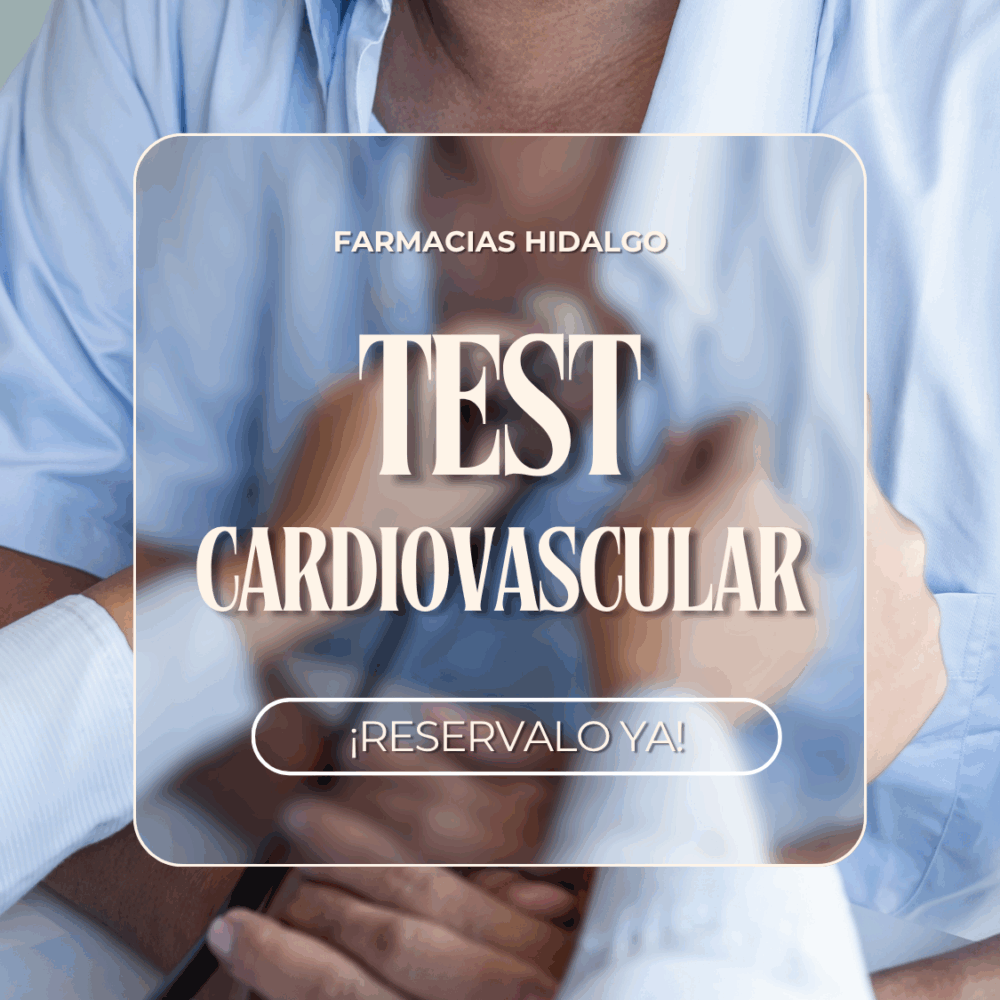 Reserva Test Cardiovascular en Farmacias Hidalgo