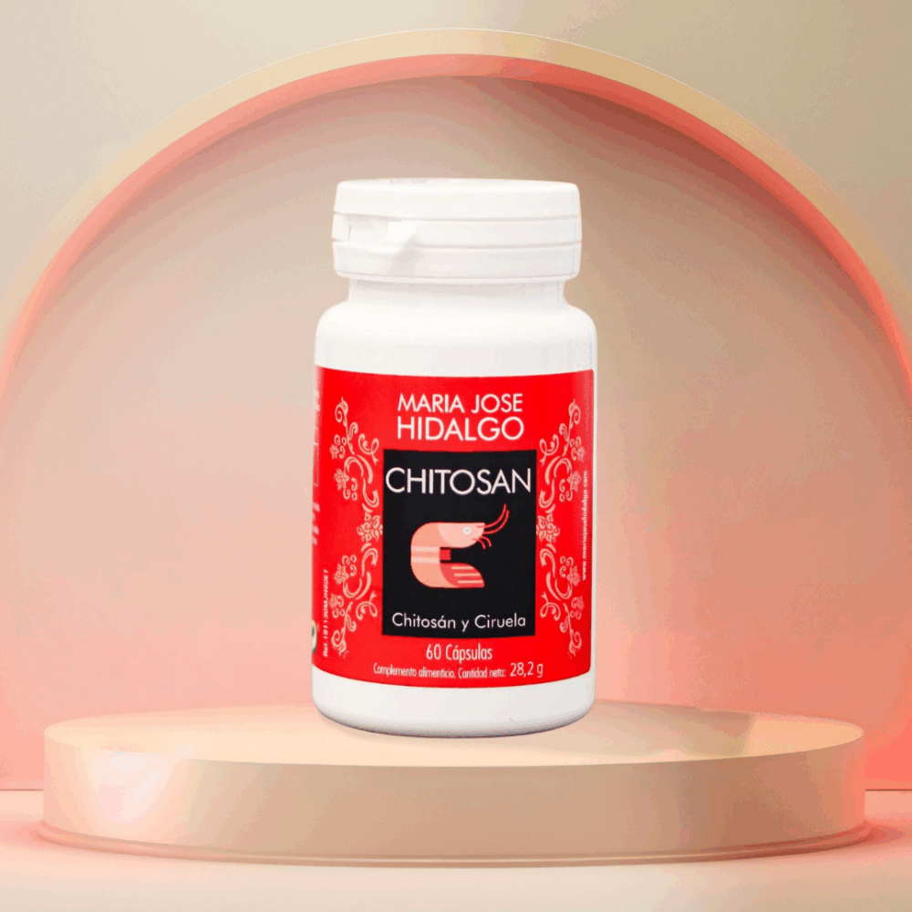 CHITOSAN 470mg 60 Cáps. MARIA JOSE HIDALGO